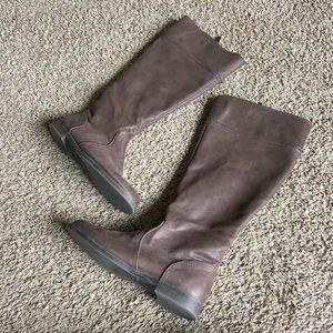 Dark Brown Riding Boots